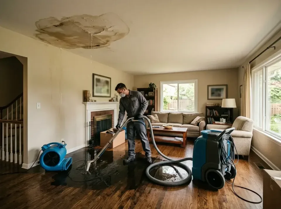 attic-pipe-burst-ceiling-drip-008 — frequently asked questions, Water Damage Restoration & Carpet Care in Darien, IL